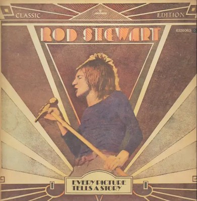 LP Rod Stewart Every Picture Tells A Story POSTER INCL. NEAR MINT Mercury