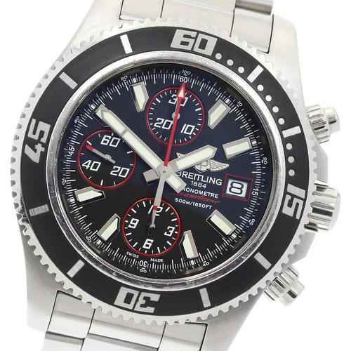 BREITLING Super Ocean A13341 Chronograph black Dial Automatic ...