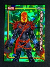 2026 Topps Chrome Marvel Comics Sapphire Cosmic Ghost Rider #108 Green /99