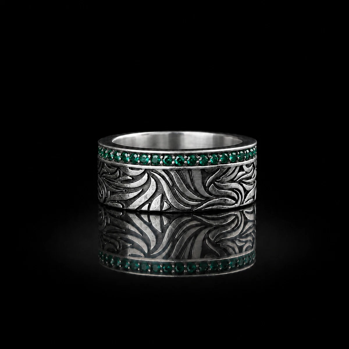 Luck Sterling Silver Rings for Men 7 Ring for sale | eBay