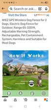 Wiez GPS Pet Electronic Fence Equipment