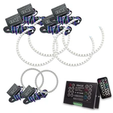 LED Halo Headlights Factory Surface Add On Custom Lights ColorSHIFT 1118-333