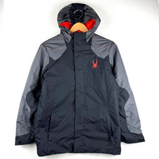 Spyder Youth Kids 18 XL Snow Ski Snowboard Insulated Jacket Coat Hooded