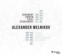 4 Pianos,4 Works | Alexander Melnikov | Audio-Cd | CD | 2018 | Integral