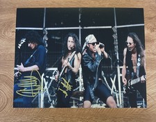 * QUEENSRYCHE * signed 11x14 photo * MICHAEL WILTON & EDDIE JACKSON * COA *