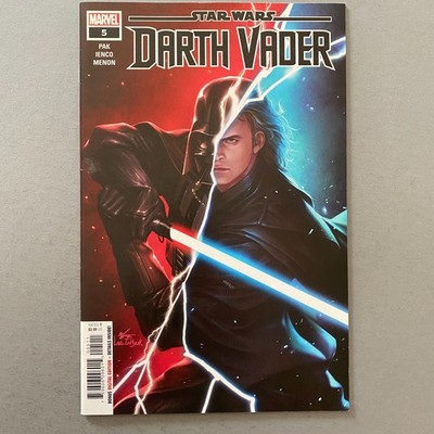 STAR WARS DARTH VADER 5 INHYUK LEE ANAKIN SKYWALKER COVER (2020, MARVEL COMICS)