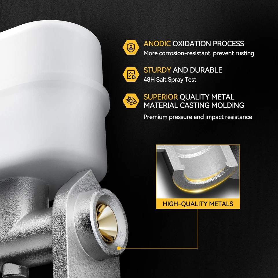 Cilindro mestre de freio compatível com 2001 2002 2006 BMW X5 todo motor 34316757743 M630077 - Imagem 3 de 4