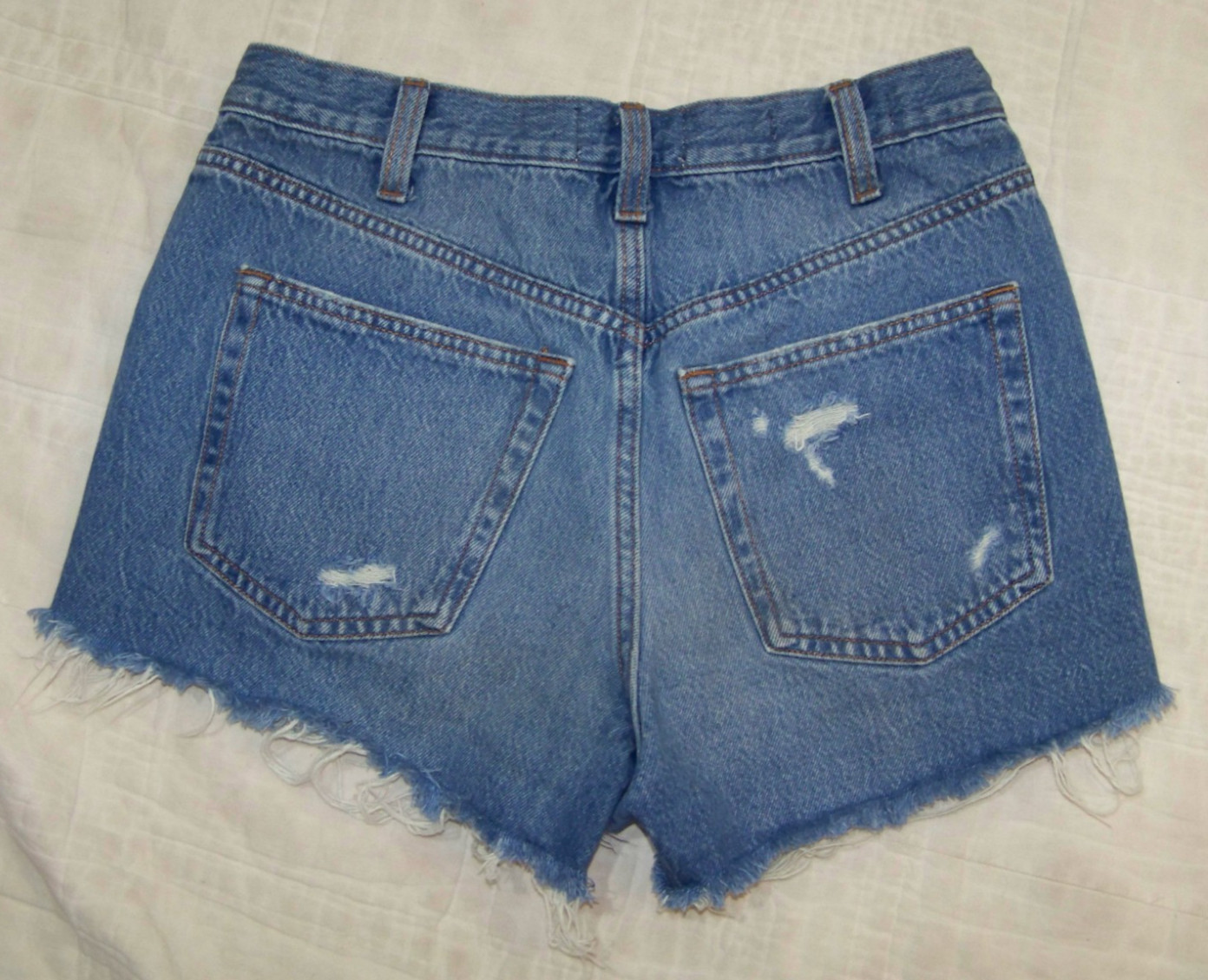 Women's Universal Thread Distressed Button Fly Je… - image 7