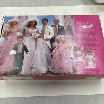 Barbie Wedding Party MIDGE Gift Set with 6 s: Barbie, Ken, Midge
