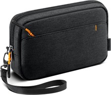 Inateck Electronics Organizer Travel Case, Water-resistant Cable M, Black