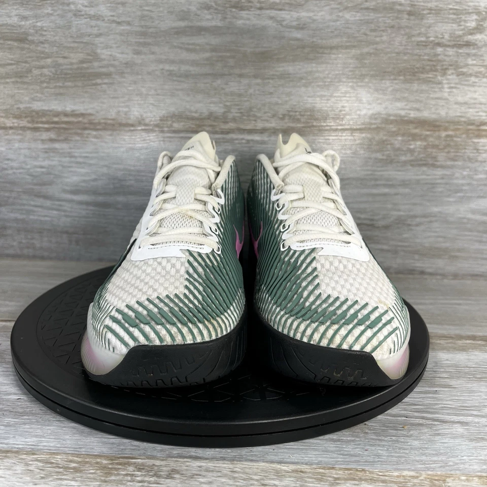 Nike Women’s Air Zoom Vapor 11 DR6965-109 Court Green Pink Tennis Shoes Size 9 - Image 2 of 4