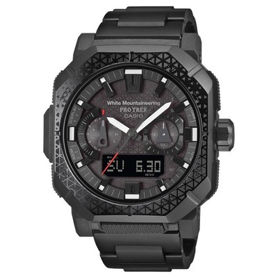 CASIO Pro Trek PRW-B1000WM-1JR Black Stainless Steel Unisex Watch New in Box