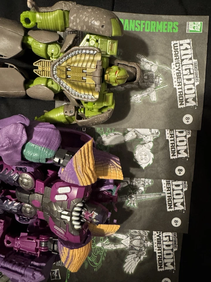 Transformers Kingdom Beast Wars Lot - Image 3 of 4
