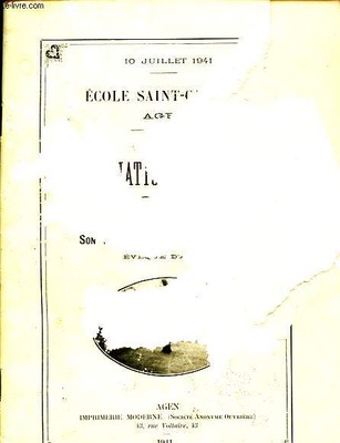 Ecole Saint-Caprais - Agen - Feierliche Proklamation der Preise 10
