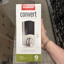 *Kwikset Convert Smart Lock Satin Nickel Kit