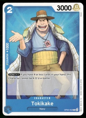 2024 Wings of the Captain Tokikake Character / Blue/Navy #OP06-052