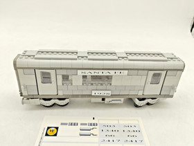 LEGO 10025 - 2 Santa Fe Cars - Set I 9V 9v Train Train 10022 Railway 10020