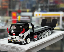 ED CC 1:64 Dinosaur H300 Custom Tow Flatbed Truck Model Diecast Collect Car