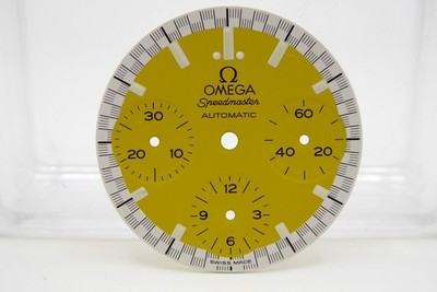 Omega Speedmaster Reduced Michael Schumacher Yellow dial Ref. 3810.12.40