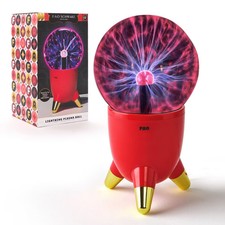 FAO Schwarz Lightning Plasma Ball: Educational Science Kit with AC Power Adapter