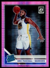 2019-20 Donruss Optic Eric Paschall 199 Hyper Pink RC Golden State Warriors