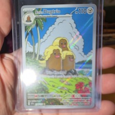 The Pokémon Company Alolan Dugtrio 208/191 SV08 Surging Sparks IR FA Holo EN on eBay