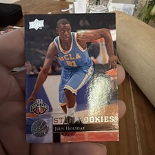 2009-10 Upper Deck #217 Jrue Holiday RC Rookie Philadelphia 76ers UCLA Bruins