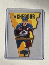 2021-22 Skybox Metal Universe The Cheddar Nathan MacKinnon #TC-10 Avalanche