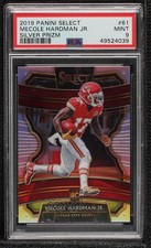 2019 Panini Select Concourse Silver Prizm Mecole Hardman Jr #61 PSA 9 MINT 0sm9
