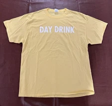 Deep Eddy Lemon Vodka Day Drink Shirt - Dual Sided - Size XL