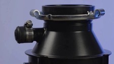 Universal Disposal Dishwasher Drain Plug Cap With Stainless Steel Hose Clamp