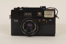 Fujifilm Flash Fujica AF Date 35mm Black Film Camera JAPAN - READ