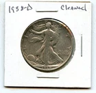 1938-D WALKING LIBERTY KEY DATE SILVER COIN!!!