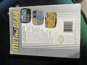 Nintendo NES Metal Gear Boxed with Manual P130