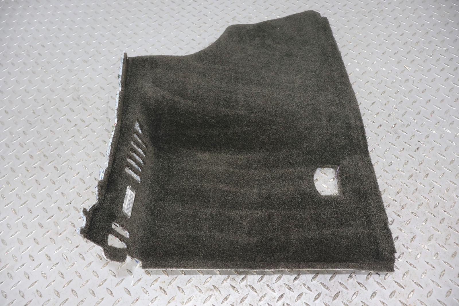 Bentley Flying Spur 2006-2012 Left Trunk carpet trim Gray