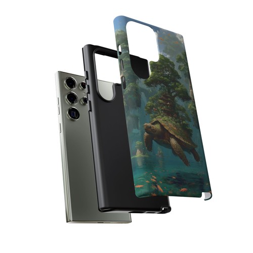 Floating Turtle Island Shell - Phone Cover Case for iPhone, Galaxy, Pixel - 第 248/261 張圖片