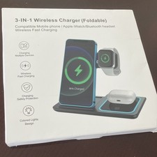 3 In 1 Charging Station Wireless Charger For IPhone/watch