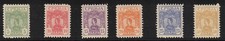 SERBIA Scott 59a-64 Mint NH (1901-3)