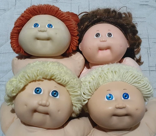 Vintage Cabbage Patch Lot - 4x Dolls, Needing TLC/Restoring/Cleaning ~ READ! :)