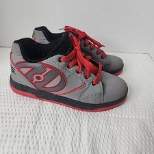 Heelys Propel 2.0 Skate Shoes Red Grey Black Size Youth 6 No Tool