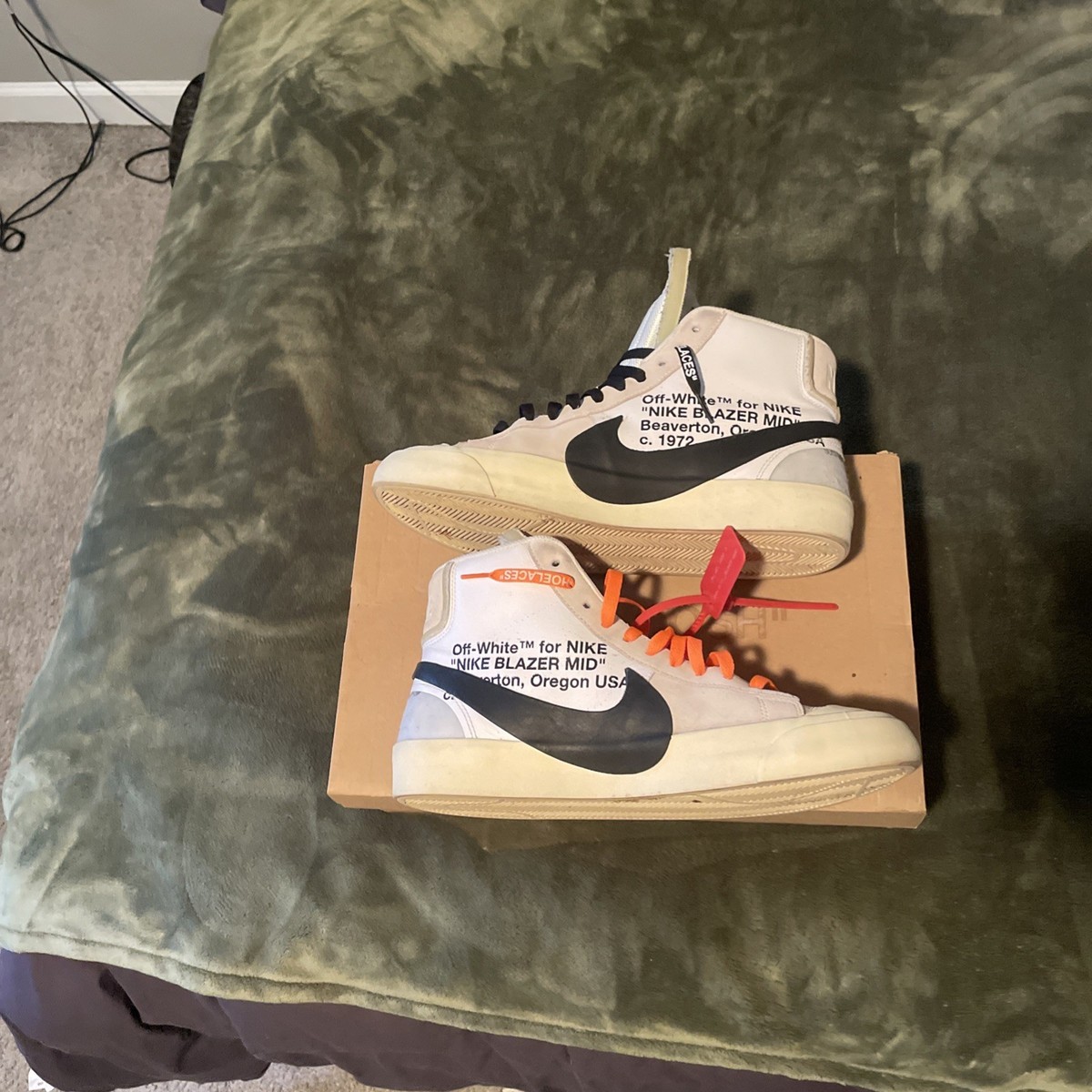 Nike Off-White x Blazer Mid the Ten Size 12 887223259121| eBay