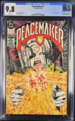 CGC 9.8 PEACEMAKER #1 .. 1988 .. JOHN CENA ..