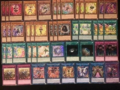 Yugioh Complete Competitive TRICKSTAR DECK- CANDINA- LYCORIS- COROB + Bonus Gift