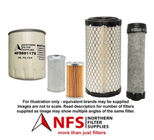 NFS Filter Kit fits Volvo EC27D with Volvo D1.1A Engine 2016 onwards