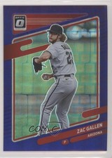 2021 Panini Donruss Optic Purple Pandora Prizm 33/99 Zac Gallen #149 uk2