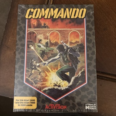 ATARI 2600 Commando Sealed!! Good Condition!!