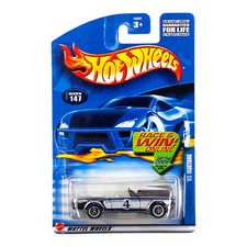 HOT WHEELS '65 Mustang Convertible Silver Ford Mainline 55032 2002