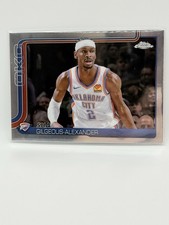 Shai Gilgeous-Alexander 2025-26 Topps Chrome Basketball Base #141 MVP?