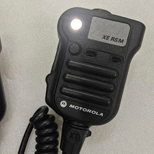 USED Motorola XE RSM Microphone Speaker black for APX Radio Series