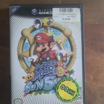 Nintendo Super Mario Sunshine Nintendo GameCube Manual & Case E NTSC-U/C (2002)